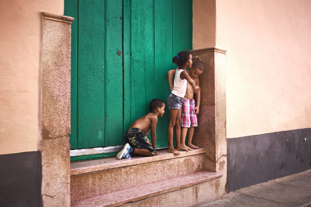 Children playing Trinidad