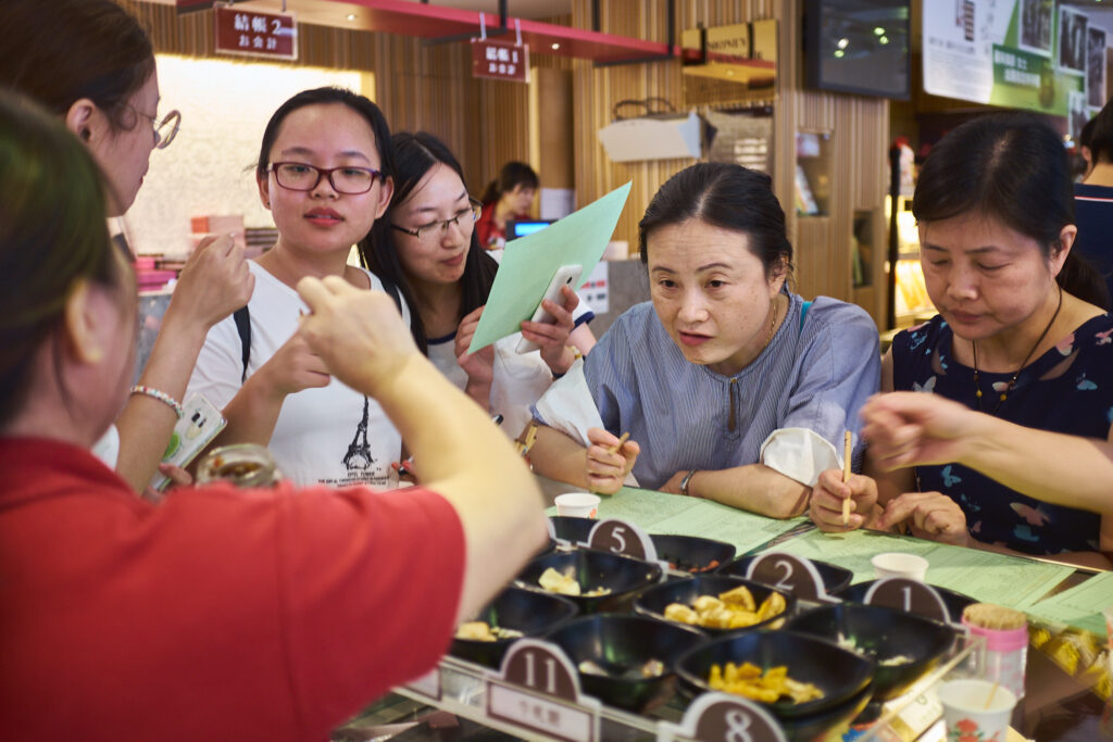 Tour Group buying session