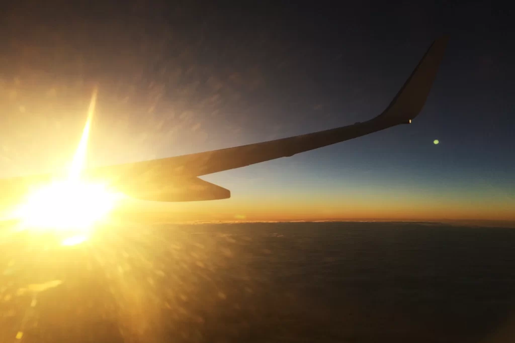 Melbourne to Brisbane, leg 1 of 4. Sunrise. It's going to be a long 'day'